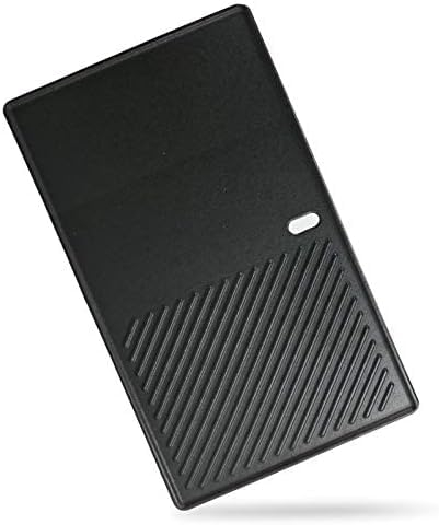 Denmay 7637 Piastra in ghisa 44,4 x 26 cm per barbecue Weber Spirit I II E210 E220 S210 S220 (con manopole anteriori), piastra di ricambio per Weber Spirit I II 200, 1 pezzo