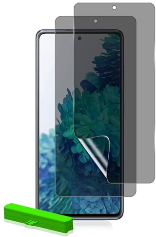 NicMool Privacy Schutzfolie für Samsung Galaxy S20 FE, 2 Stück Weich TPU Sichtschutz Folie, Anti-Spy Displayschutzfolie für Samsung Galaxy S20 FE