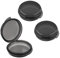 Gjinxi 3 unidades Pastillero pequeño, mini pastillero pequeño organizador portátil de pastillas, mini organizador de pastillas redondo diario para bolso de bolsillo, caja de almacenamiento de pastill