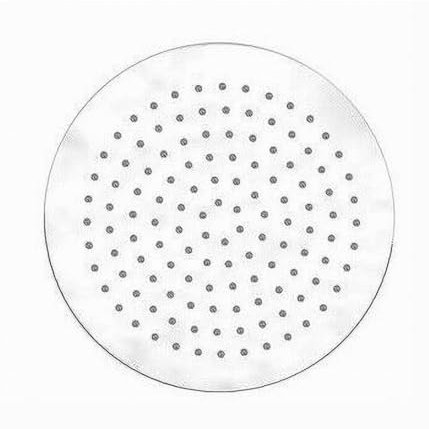Trade Shop - Pommeau de douche rond 25 cm Buses trous salle de bain mitigeur chromé raccord 69120 -