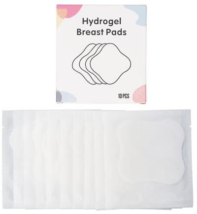 Mütter Premium Comfort Brustfütterung Hydroge Pads Brustwarzenabdeckungen für Trockenes Bleiben mit Brustwarzenaufklebern