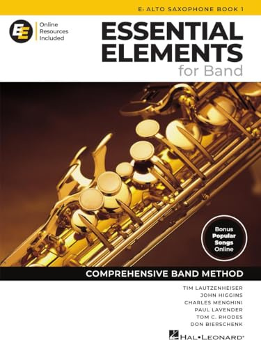 Essential Elements for Band Eb Alto Sax With Eei (1): With Online Resources