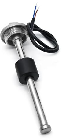 Unidad de envío de tanque de combustible, Sensor de nivel de combustible de 0-190 ohmios for tanque de combustible, medidor de nivel de agua, sensor de nivel de aceite y agua for barco, automóvil, 100