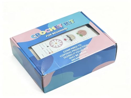 ZHLIMY 6-Teiliges Punch Needle Set, Einfaches DIY-Stickset für Anfänger, Erwachsene, Kinder, Punch-Needle Untersetzer Set Enthält ein Muster, Garn, Einen Stickrahmen, Eine Anleitung und Einen Ständer