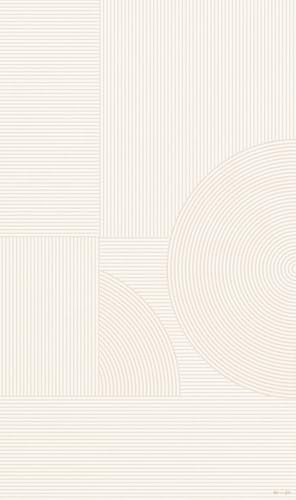 DobleUve Estudio Alfombra Vinílica Zen | Beige | 160x200 | PVC Cocina Lavable Antideslizante | Alfombra Vinilo Salón | Suelo de Vinilo