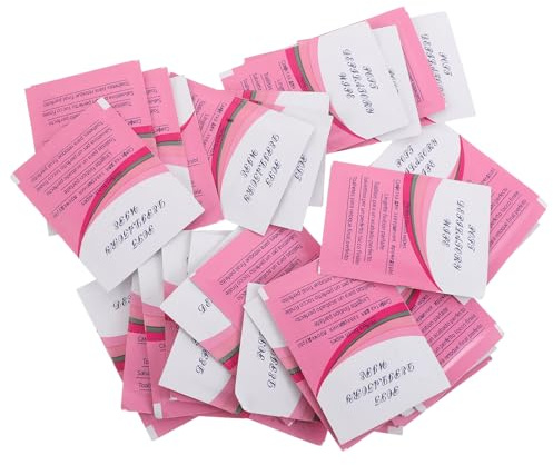 minkissy Lingettes Nettoyantes Post Épilation la Cire, 50pcs, Tissu Non Tissé Glycérine, Nettoyage en Profondeur et Soin Doux Peau Après Épilation