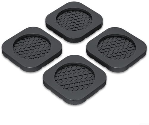 Washing Machine Feet Pads, 4PCS Anti-Slip Anti-Vibration Rubber Heightening Mat, Base Shock Absorber for Appliances(4 Pcs)