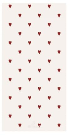 IB Laursen Serviette Herzen 16 Stck B: 40 L: 40