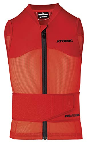 ATOMIC Kinder Live Shield Vest Jr Ski-Protektor-Weste, Red, L EU