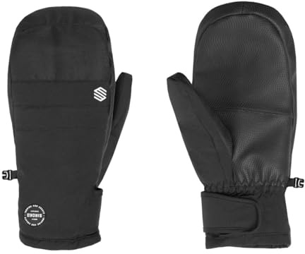 SIROKO Manoplas térmicas esquí esquí y Nieve PITZTAL Black Negro XL