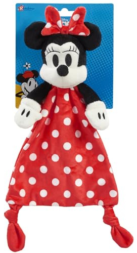 Rainbow Designs Offizielle Disney Mickey Mouse & Friends – Minnie Mouse Schmusetuch für Neugeborene, superweich und sicher
