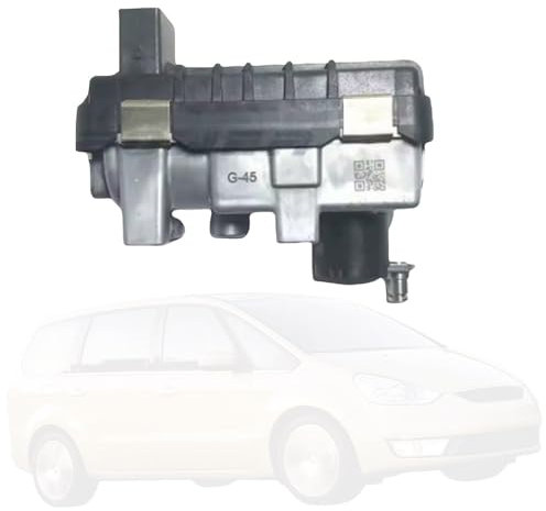 JWRET Turbo Electric Actuator, G-45, 7G9Q6K682BD, 763647 Turbocharger Actuator, for FORD MONDEO 1.8 TDCI Turbocharger Electric Actuator,1 Piece