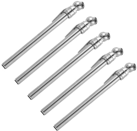 Cabilock 5pcs Pencil Tire Gauge Set Car Auto Tire Pressure Checker Made of Sturdy Stainless Steel with Pocket Size Design for Convenient Vehicle Maintenance