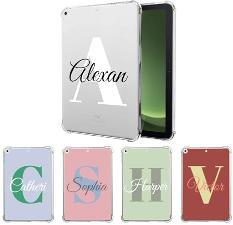 Schutzhülle für iPad 10,2 Zoll 2021/2020/2019, für iPad 9. / 8. / 7. Generation, personalisierbar, mit Fototext, Name, schlank, leicht, Design Ihr eigenes Geschenk