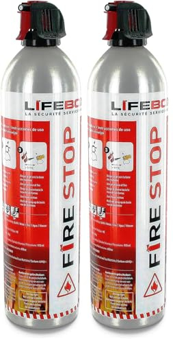 Extincteur aérosol 750ml (Lot de 2)