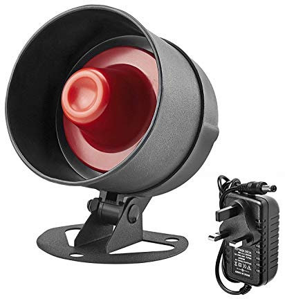 KERUI Wireless Standalone Loud Horn Siren Home Security Alarm,Indoor/Outdoor Waterproof up to 115dB