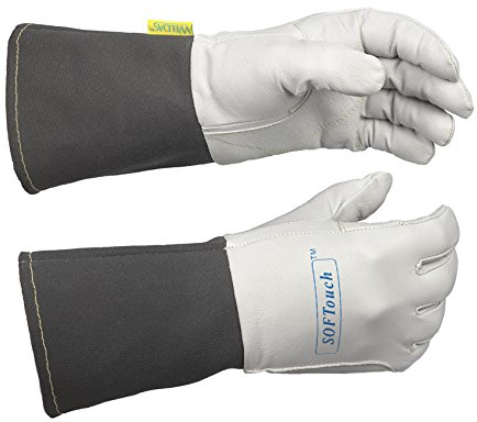 WELDAS SOFTouch Gants de soudage TIG très doux et agréable au toucher 10-1004 (9 L)