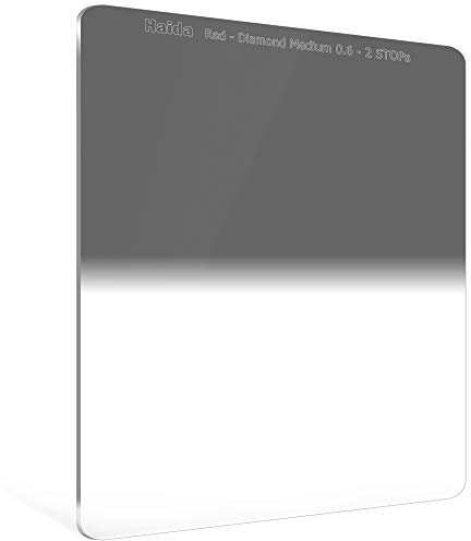Haida Red Diamond Mittlerer Verlaufsfilter ND 150 x 170 mm Dichte 0,6 (2 Stufen)