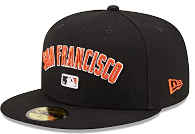 New Era San Francisco Giants Black MLB Team 59Fifty Basecap