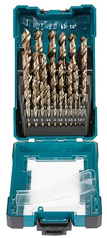 Estuche de brocas para metal e inoxidable HSS-Co, 25 pcs D-67577 Makita