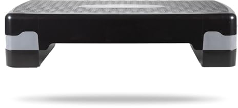 GymBeam Stepper Fitness Casa, Pedana Step per Allenamento Aerobico e di Forza, Attrezzo in Polipropilene, Capacità di Carico Massima 250kg, Ideale per Uomini, Donne e Bambini