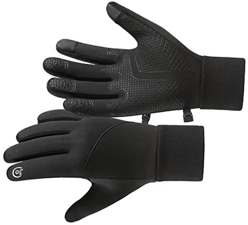 SOIMISS 1paar Winddichte Fahrradhandschuhe Mit Touchscreen Und Thermofutter wasserdichte Warme Sporthandschuhe Für Männer Zum Radfahren Laufen Wandern Und Outdoor-aktivitäten