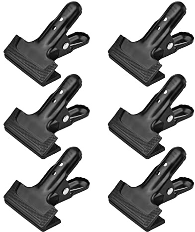 Heavy Duty Spring Clamps Clips,Backdrop Spring Clamps,Heavy Duty Clips for Photography Background Stands,Paper,Canvas,Muslin Backdrops (6pcs)