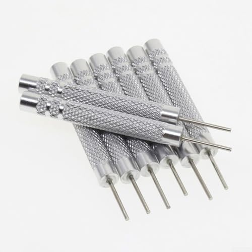 Lot de 10 poinçons en fer pour un ajustement rapide du bracelet de montre (0,7 mm)