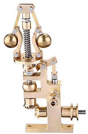 BuildCubes 58 x 36 x 90mm Mini Modèle de Moteur à Vapeur Flyball Gouverneur avec 3mm Port du Tube à Vapeur, Gouverneur Centrifuge Boule Volante pour Kit Moteur à Vapeur, Cadeau Jouet