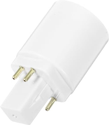 POPETPOP Lampensockeladapter Lampenfassungskonverter Glühbirnenadapter Für Heimbüros Und Gewerbliche Nutzung Aus Kunststoff Gefertigt Mit Überstrom Und Kurzschutzeinrichtung