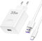 35W Supercharge Schnellladegerät für Huawei Honor Ladegerät,35W Supercharge USB Ladegerät 5A USB C Ladekabel Adapter für Honor 90 Lite 200Lite für Honor Magic 6 5 4 Lite Pro 90 80 70 Lite X8b X8c X6b