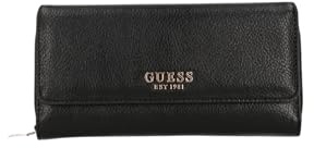 GUESS Geldbörse Brooke Clutch Organizer Black schwarz
