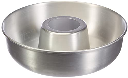 Pentole Agnelli COAL37LE24 Agnelli Family Cooking Rame e Pasticceria Ciambellone in Alluminio con Tubo, 24 cm