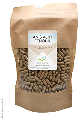 Vital-Energie Anis Vert/Fenouil 540 gélules