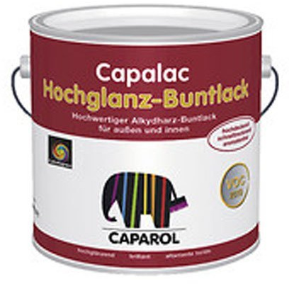 Caparol Capalac Buntlack hochglänzend, 375 ml Farbwahl, Farbe (RAL):RAL 5010 Enzianblau