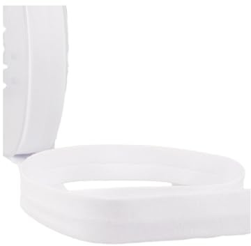 M & C Schrägband, 20 m, gefaltet, Jersey, 20 mm, Weiß