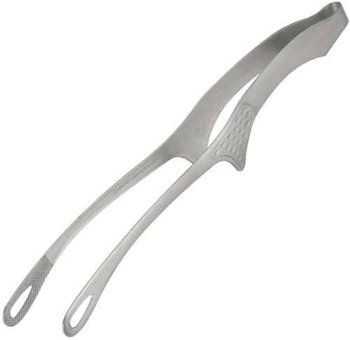 Shimomura 42497 Smart Kitchen Tongs, Large with Floating Tips, No Dirt, Made in Japan, Easy to Grab, Outdoor, Dishwasher Safe, Yakiniku, Fried Food, Total Length 10.2 inches (26 cm), Nippon Chopsticks