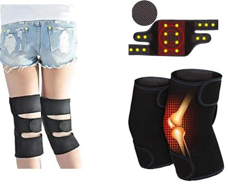 Self Heating Kneepad, Adjustable Knee Pads Knee Support Brace Protector Pain Relief Health Care