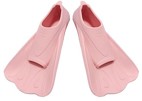 Palmes pour pour la Natation - Palmes d'entraînement Courtes Souples pour la plongée sous-Marine - Natation indispensables, équipement Nageur pour Le Style Libre, la Brasse Facyn