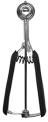 GUYANA Ice Cream Scoop Ice Cream Spoon, Stainless Steel Spoon, Kitchen Tools Melon Baller (Color : S black)