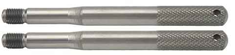 Radausrichtungsstift, 2 Stück M12 Radbolzen, Kfz-Mechaniker-Werkzeug, Metall-Radaufhänger-Ausrichtungsstift-Führungswerkzeug, Kompatibel mit, (M12*1.25)