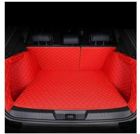 HAENJA Leder-Kofferraummatten Für A&UDI A4 B8 Q7 A3 Für TT Mk1 A5 Sportback A6 C8 Q3 A7 A1 A8 Q5 Q8 Auto-Kofferraumwanne Gepäckablage Teppich Kofferraummatte für Autos (Color : 11)