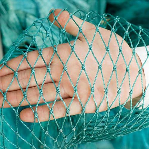 Vogelschutznetz Engmaschig Katzennetz FüR Balkon Ohne Bohren Rasengitter 1.5 x1.5cm große Schützt Obstbäume und Gemüse vor Vogelfraß,4x10m