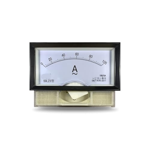 59L23-A Amperometro CA 30/50/75/100/200/300/400/5A Puntatore Trasformatore 59L19 1 pz(AC 400-5A)