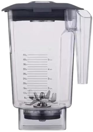 GFSEWURA Vaso De Licuadora con Tapa Inferior, Compatible con Blentolen 9001/9002/N2000. Repuesto For Depósito De Licuadora Y Exprimidor
