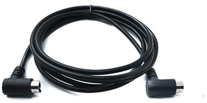 System-S Cavo S-Video 50 cm DIN 4 pin maschio a maschio doppio angolo