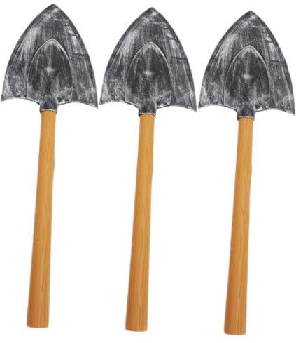 Healifty 3 Accessori Halloween Schiuma Spade e Piccone per Costumi Props Adatti Feste Spettacoli e Cosplay Resistente e Versatile per Performance e Trick