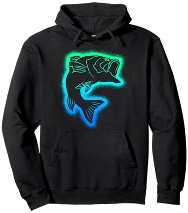 Angeln Fischer Kinder Herren Angler Jungen Pullover Hoodie