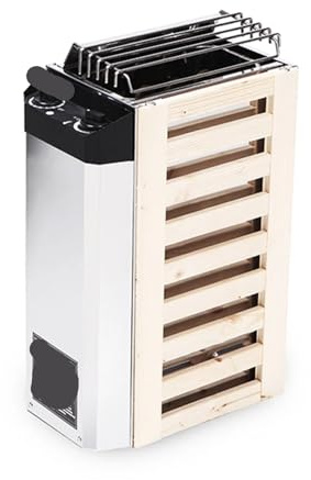 Stufa per sauna, Stufa for sauna con foro interno, stufa a e secco for uso domestico, attrezzatura for sauna con doppio tubo riscaldante, motore a e for stufa for sauna(3.6k)