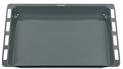 Backblech Kuchenblech Universalpfanne 465x375x39mm emailliert pyrolysefeste Backofen Herd Original Bosch Siemens Balay 00574912 574912 für 3HB HA HB HBA HBG HBL HBM HBN HBR HC HCA HCE HCL HCR HE HEA